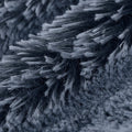 Luxe Cuddle Frosted Shaggy Navy/Bluebell 58"/60" Fabric per yard