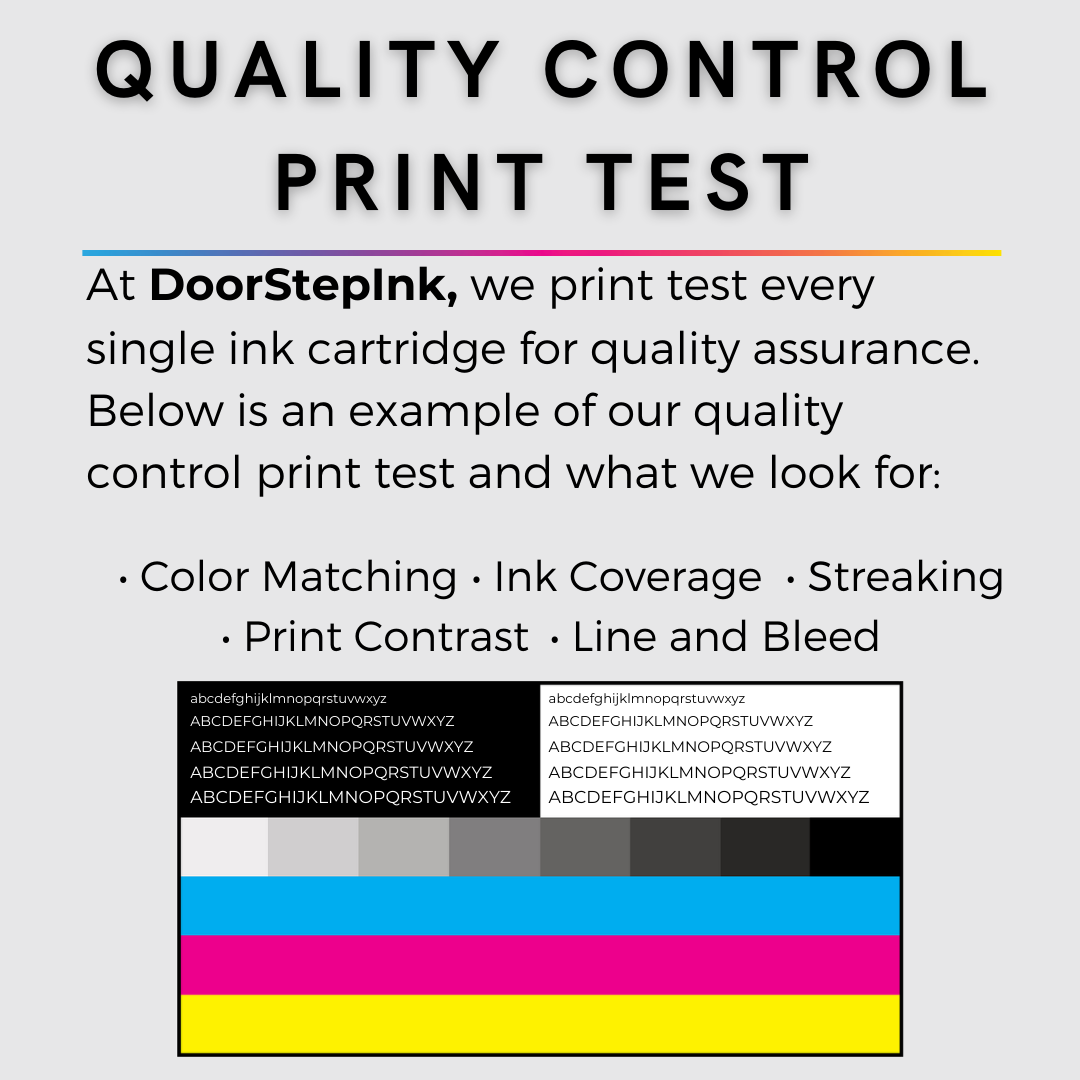 DoorStepInk Brand for Canon PG-40 2 Black / CL-41 1 Color 3-Pack Remanufactured in the USA Ink Cartridges