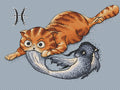 Horoscope. Pisces - PDF Cross Stitch Pattern